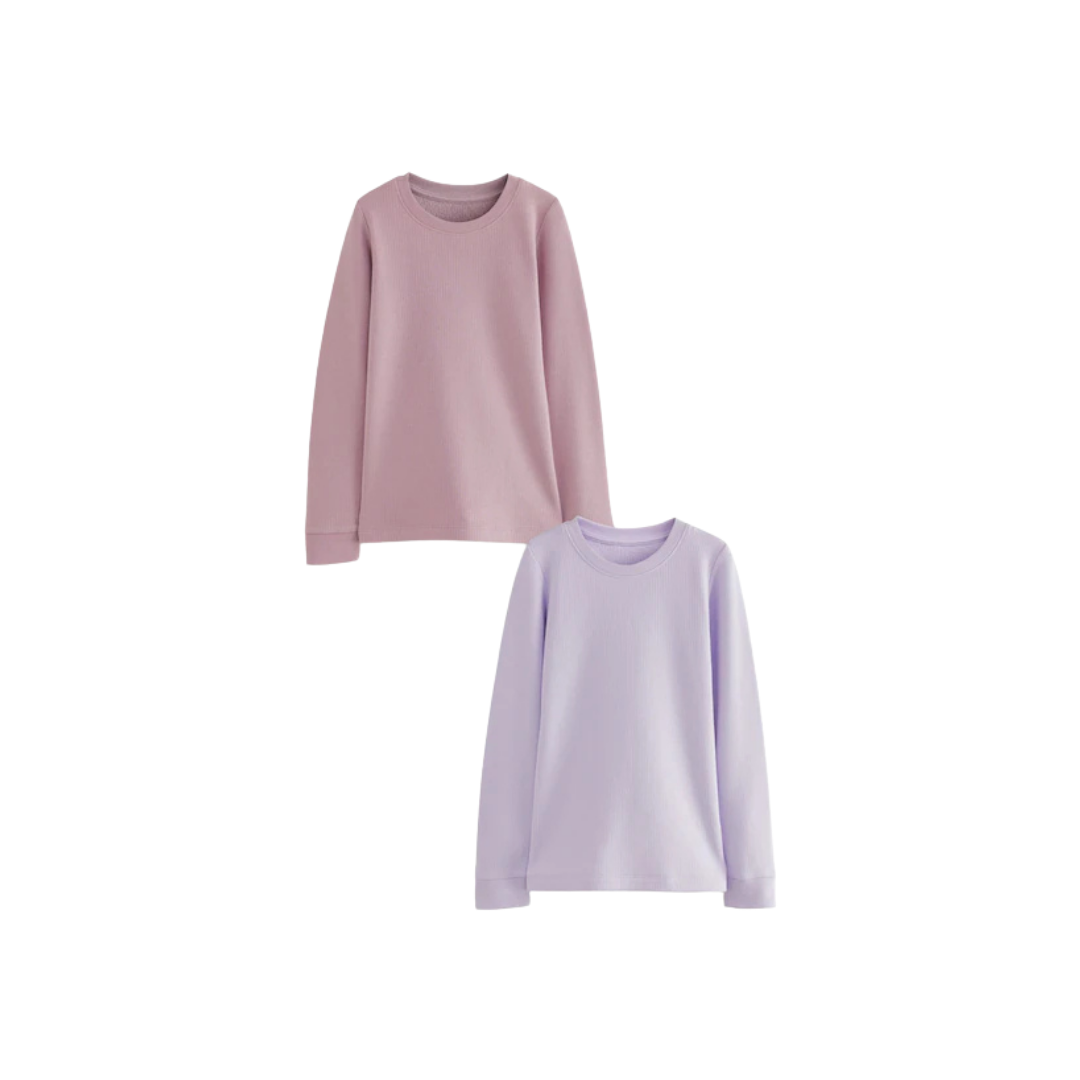 Girls Long Sleeve T-Shirt -Pack Of 2